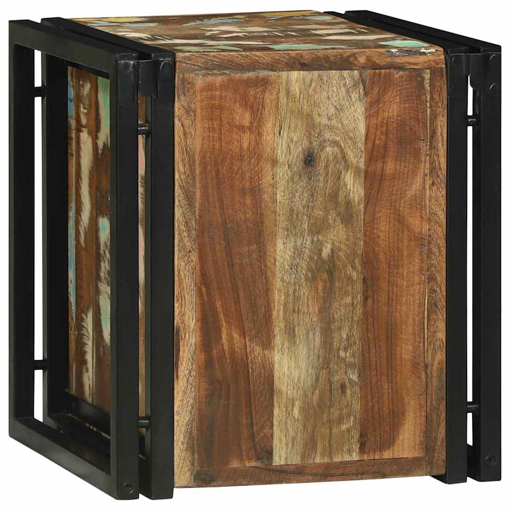 Wijnrek 35 x 35 x 39 cm Massief Gerecycled Hout is nu te koop bij PeponiXL, paradijselijk wonen!