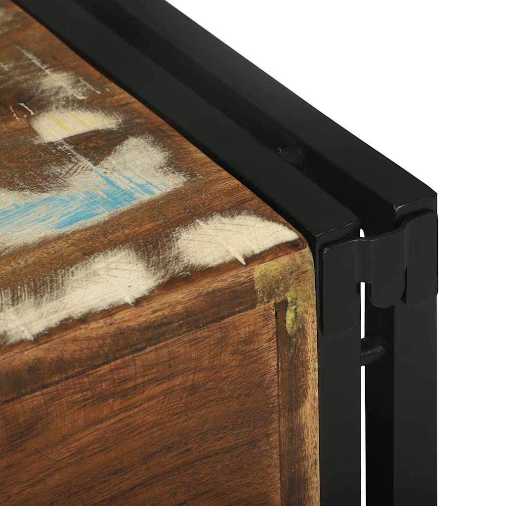 Wijnrek Multikleur 46 x 35 x 27.5 cm Massief gerecycled hout is nu te koop bij PeponiXL, paradijselijk wonen!