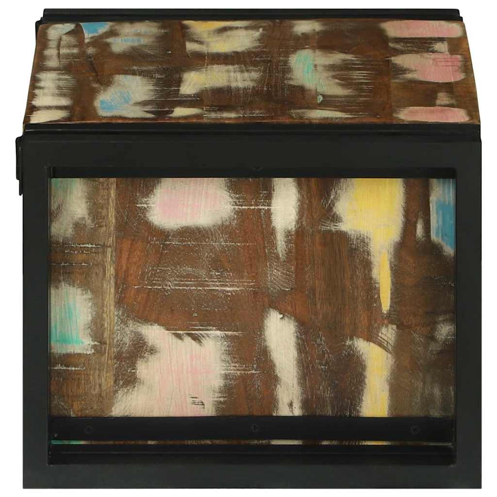 Wijnrek Multikleur 46 x 35 x 27.5 cm Massief gerecycled hout is nu te koop bij PeponiXL, paradijselijk wonen!