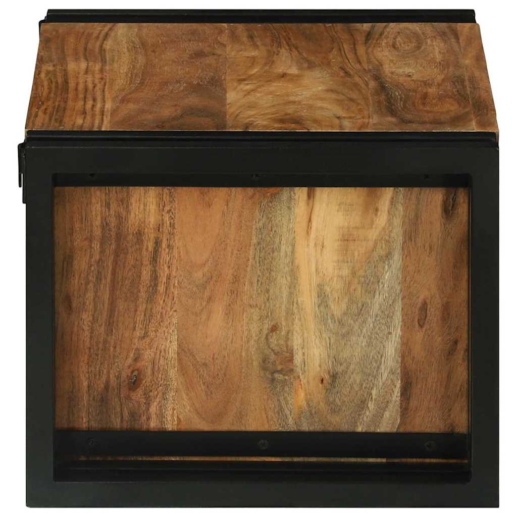 Wijnrek 2 pcs 46 x 35 x 27,5 cm Massief Acaciahout is nu te koop bij PeponiXL, paradijselijk wonen!