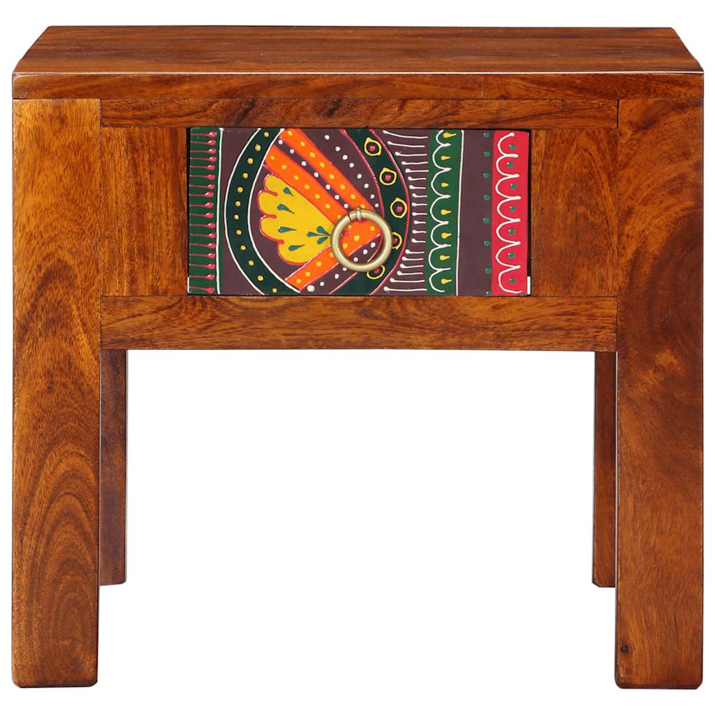 Nachtkastje 40x40x36 cm massief acaciahout is nu te koop bij PeponiXL, paradijselijk wonen!