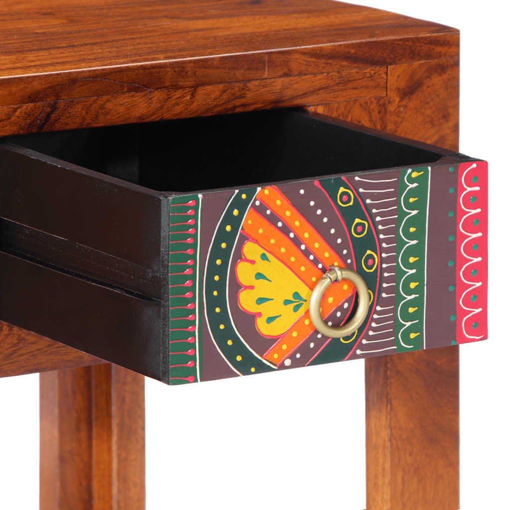 Nachtkastje 40x40x36 cm massief acaciahout is nu te koop bij PeponiXL, paradijselijk wonen!