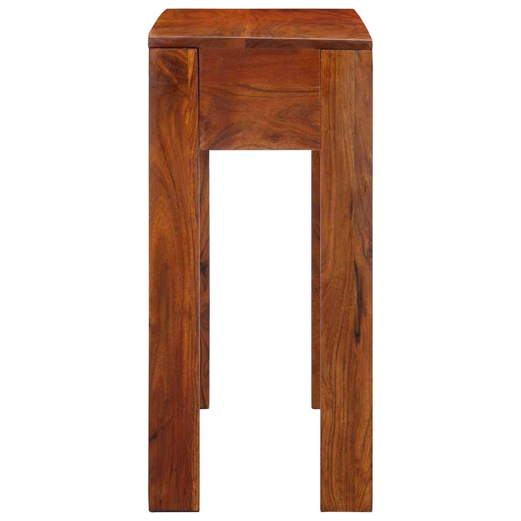 Wandtafel 80x35x75 cm massief acaciahout is nu te koop bij PeponiXL, paradijselijk wonen!
