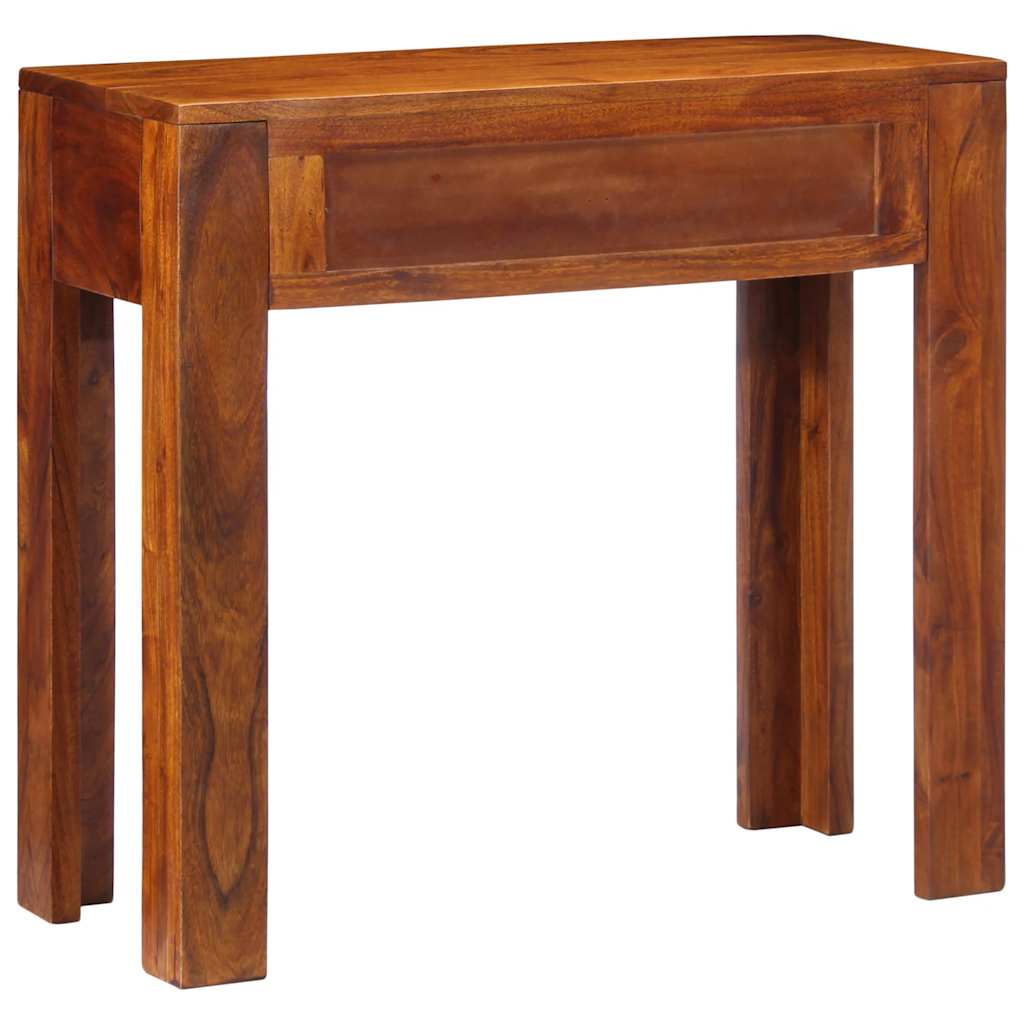 Wandtafel 80x35x75 cm massief acaciahout is nu te koop bij PeponiXL, paradijselijk wonen!