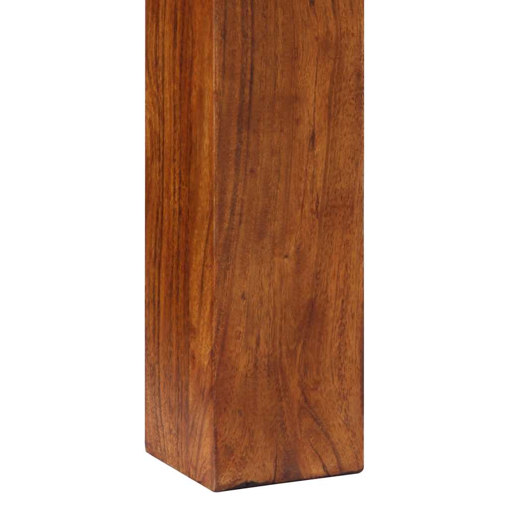 Wandtafel 80x35x75 cm massief acaciahout is nu te koop bij PeponiXL, paradijselijk wonen!