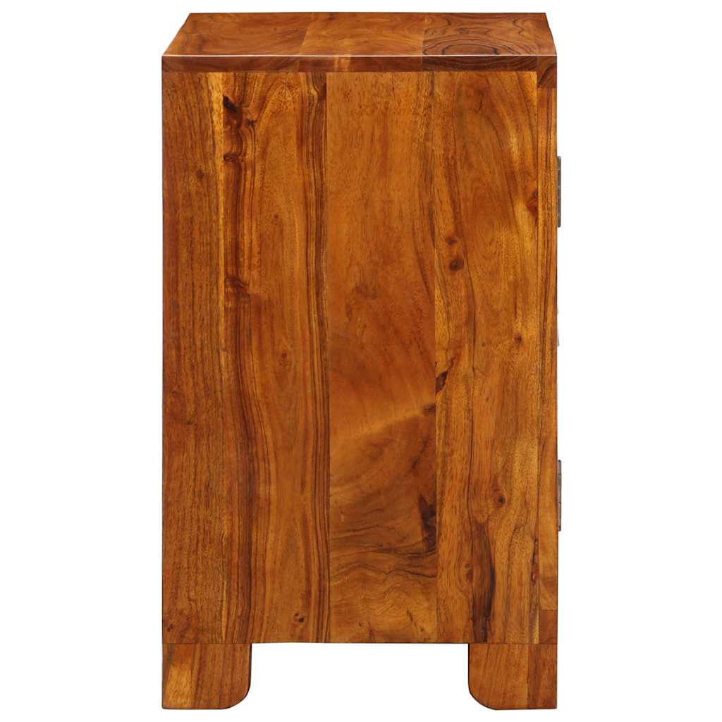 Dressoir 50x35x60 massief acaciahout veelkleurig is nu te koop bij PeponiXL, paradijselijk wonen!