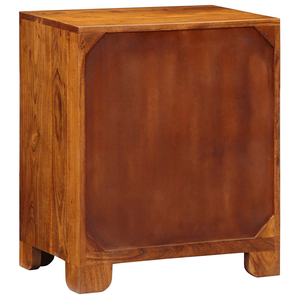 Dressoir 50x35x60 massief acaciahout veelkleurig is nu te koop bij PeponiXL, paradijselijk wonen!