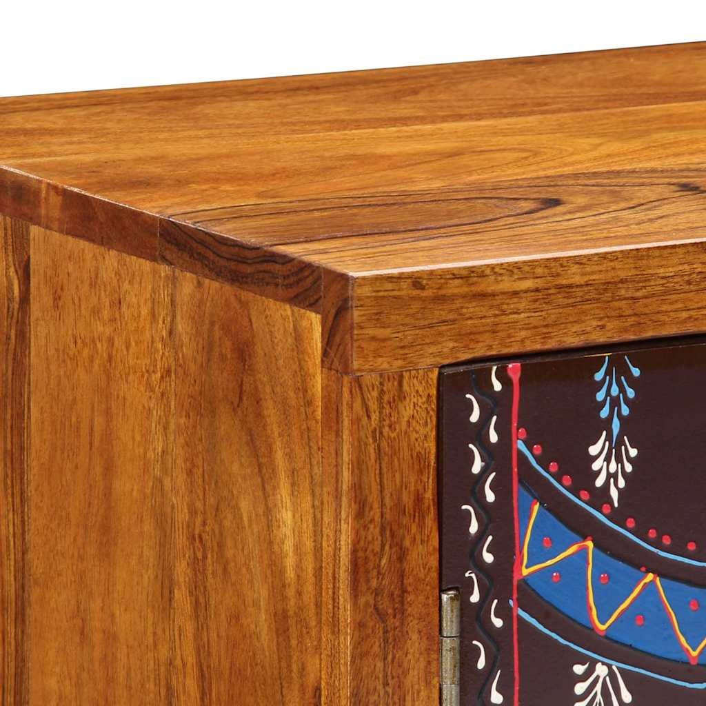 Dressoir 50x35x60 massief acaciahout veelkleurig is nu te koop bij PeponiXL, paradijselijk wonen!