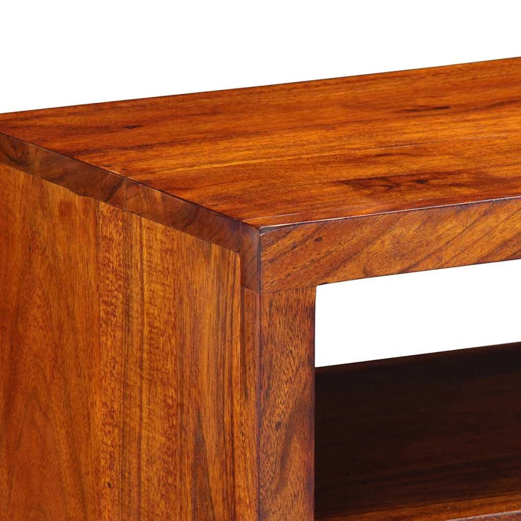 TV-meubel 110x30x40 massief acaciahout meerkleurig is nu te koop bij PeponiXL, paradijselijk wonen!
