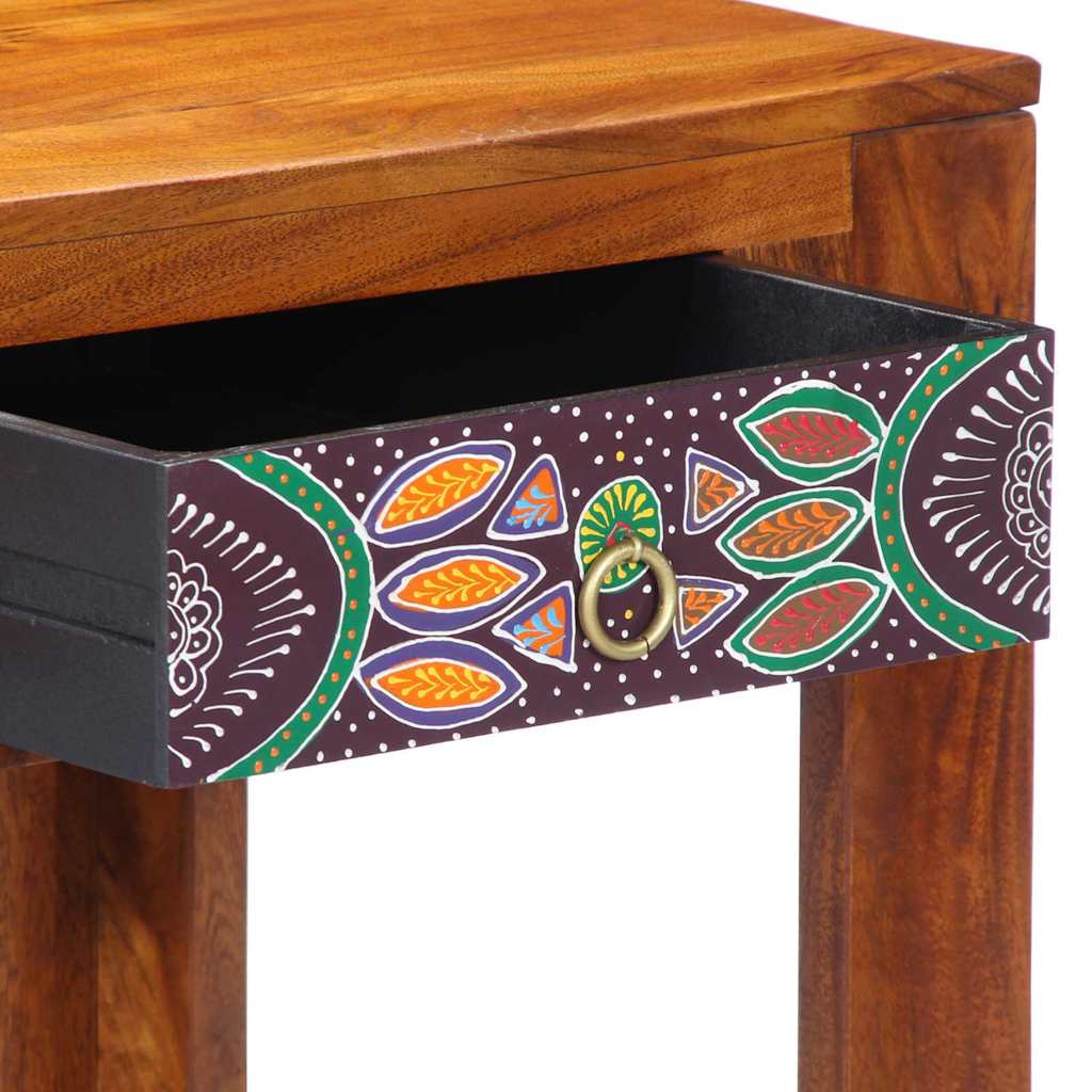 Schrijfbureau met lade met opslag Bruin 100 x 50 x 75 cm is nu te koop bij PeponiXL, paradijselijk wonen!