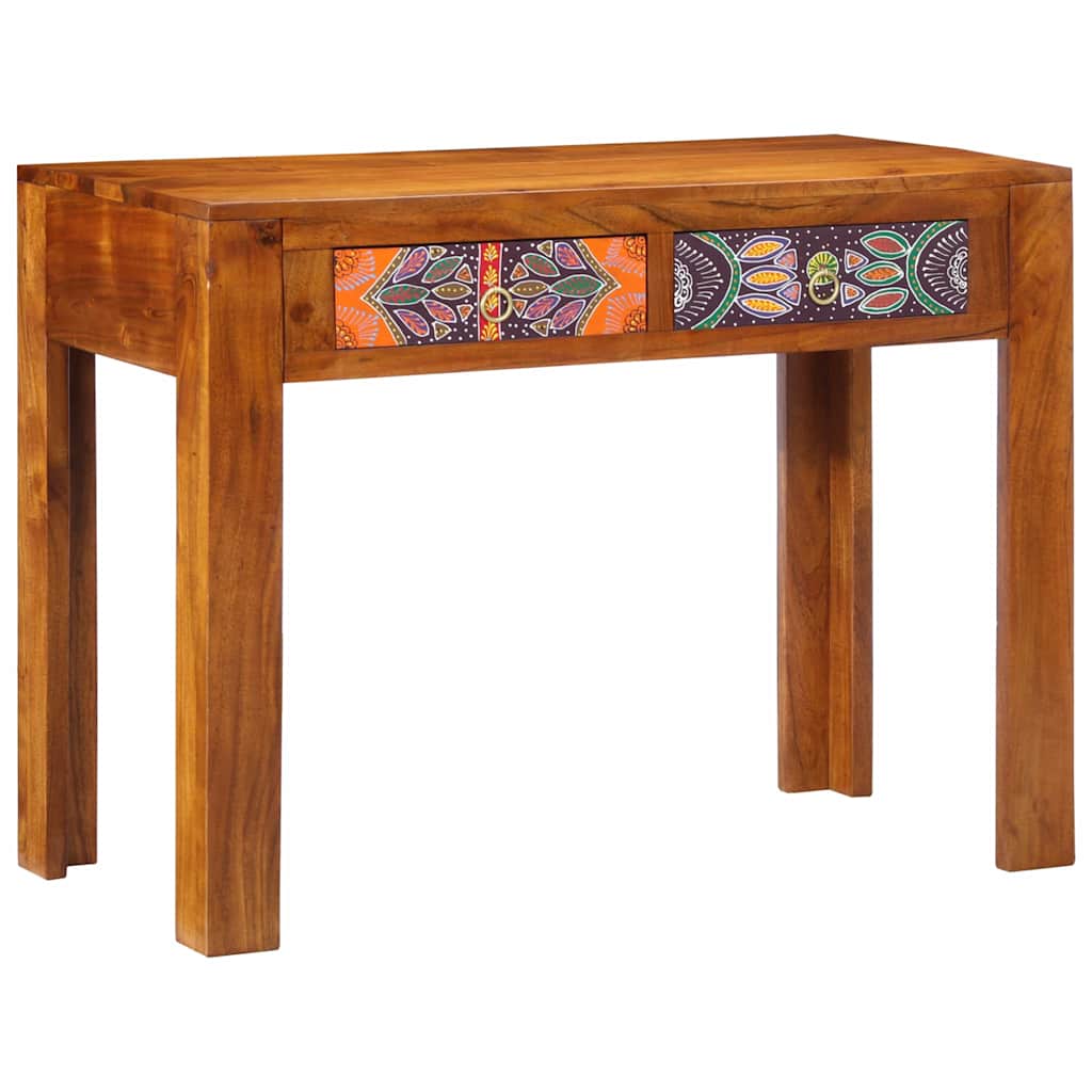 Schrijfbureau met lade met opslag Bruin 100 x 50 x 75 cm is nu te koop bij PeponiXL, paradijselijk wonen!