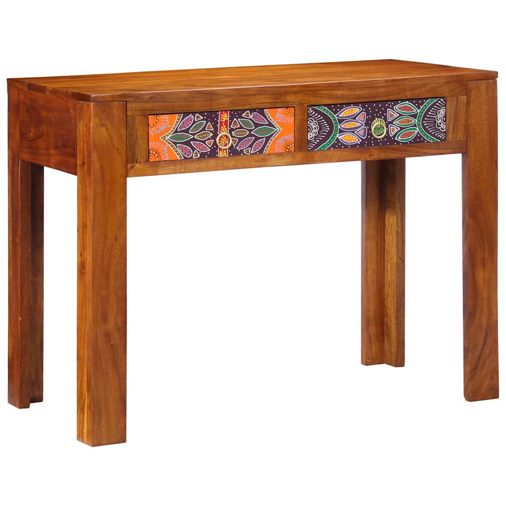 Schrijfbureau met lade met opslag Bruin 100 x 50 x 75 cm is nu te koop bij PeponiXL, paradijselijk wonen!