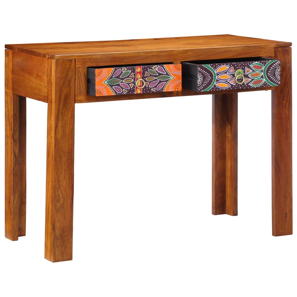 Schrijfbureau met lade met opslag Bruin 100 x 50 x 75 cm is nu te koop bij PeponiXL, paradijselijk wonen!