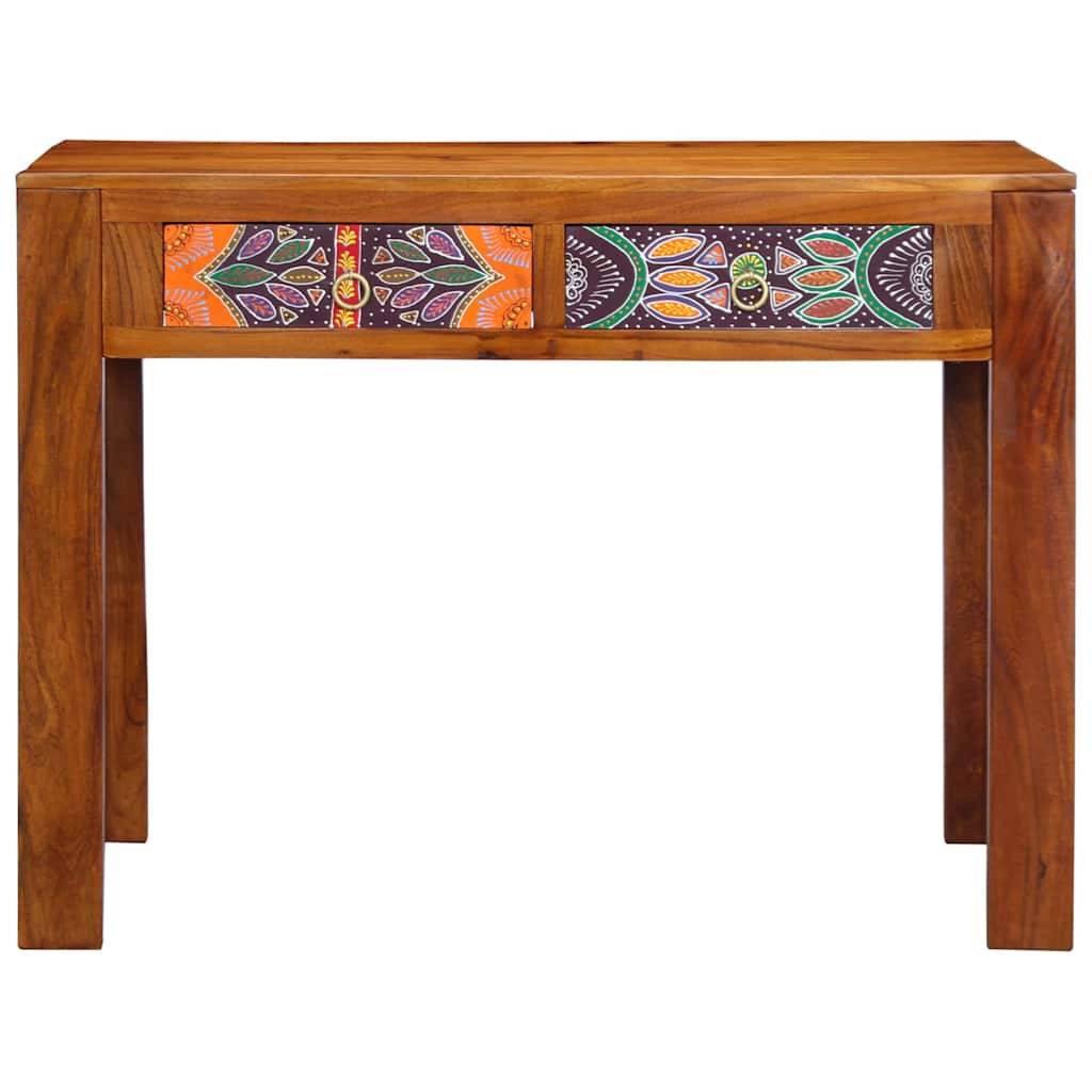 Schrijfbureau met lade met opslag Bruin 100 x 50 x 75 cm is nu te koop bij PeponiXL, paradijselijk wonen!