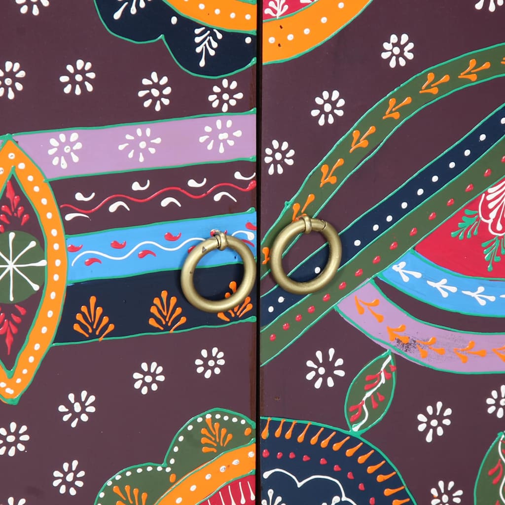 Schoenenkast met plank Bruin 55 x 35 x 75 cm Massief Acaciahout is nu te koop bij PeponiXL, paradijselijk wonen!