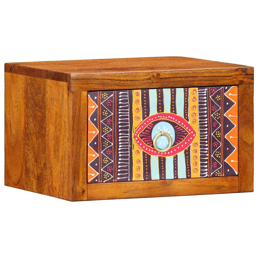 Nachtkastje met lade 2 pcs Bruin 35 x 30 x 22 cm is nu te koop bij PeponiXL, paradijselijk wonen!