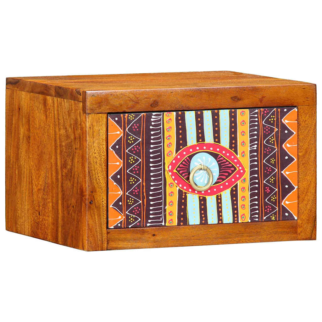 Nachtkastje met lade 2 pcs Bruin 35 x 30 x 22 cm is nu te koop bij PeponiXL, paradijselijk wonen!