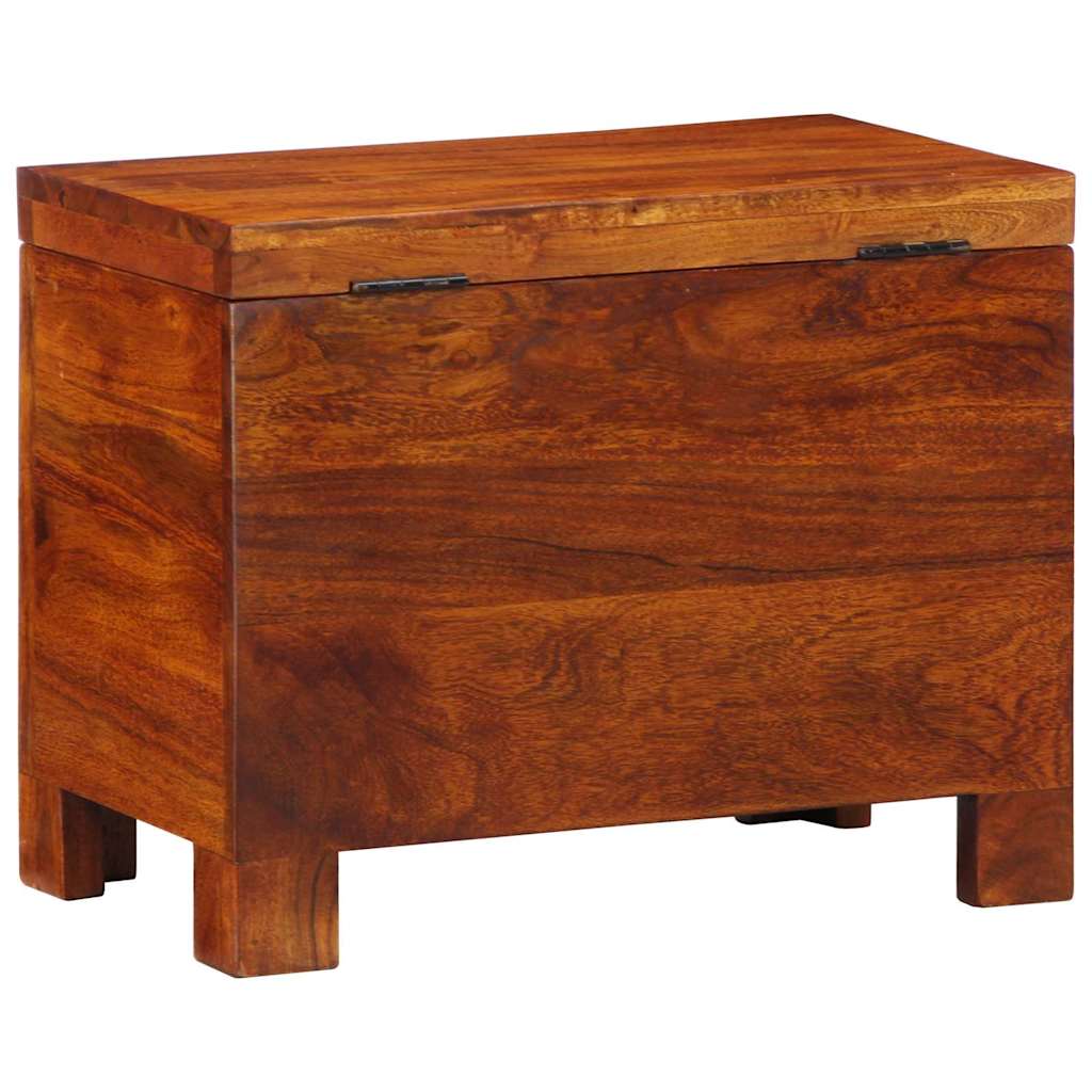 Opbergbox Multikleur 50 x 30 x 40 cm Massief acaciahout is nu te koop bij PeponiXL, paradijselijk wonen!