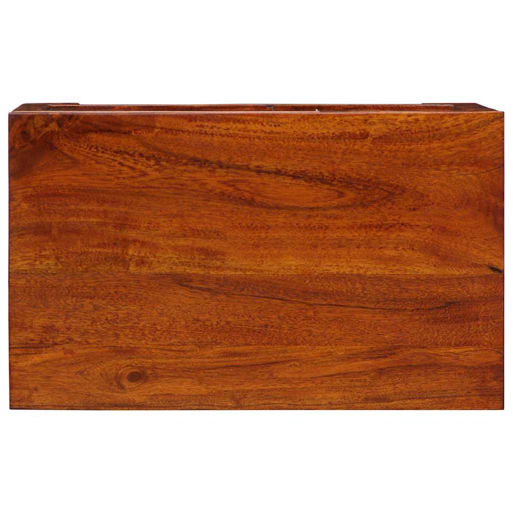 Opbergbox Multikleur 50 x 30 x 40 cm Massief acaciahout is nu te koop bij PeponiXL, paradijselijk wonen!