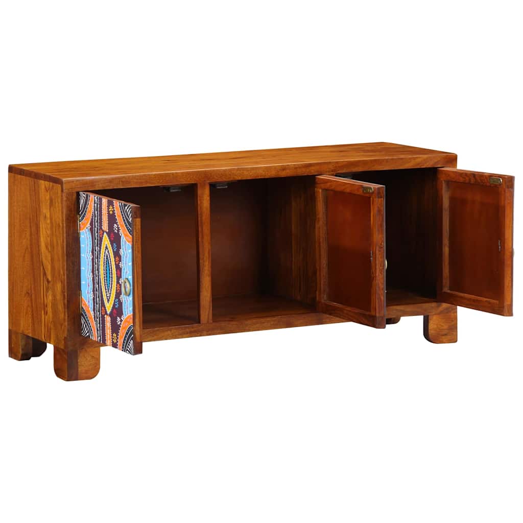 Schoenenbank Honingbruin 100 x 35 x 45 cm Massief Acaciahout is nu te koop bij PeponiXL, paradijselijk wonen!