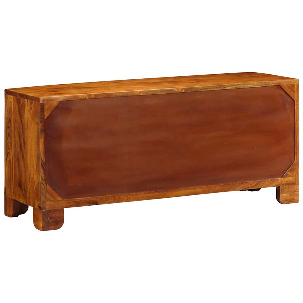 Schoenenbank Honingbruin 100 x 35 x 45 cm Massief Acaciahout is nu te koop bij PeponiXL, paradijselijk wonen!