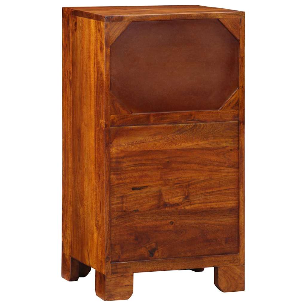 Florale Einde Tafel met lade met opslag Bruin 40 x 35 x 75 cm is nu te koop bij PeponiXL, paradijselijk wonen!