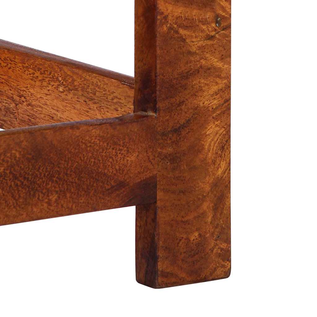 Florale Einde Tafel met lade met opslag Bruin 35 x 35 x 75 cm is nu te koop bij PeponiXL, paradijselijk wonen!