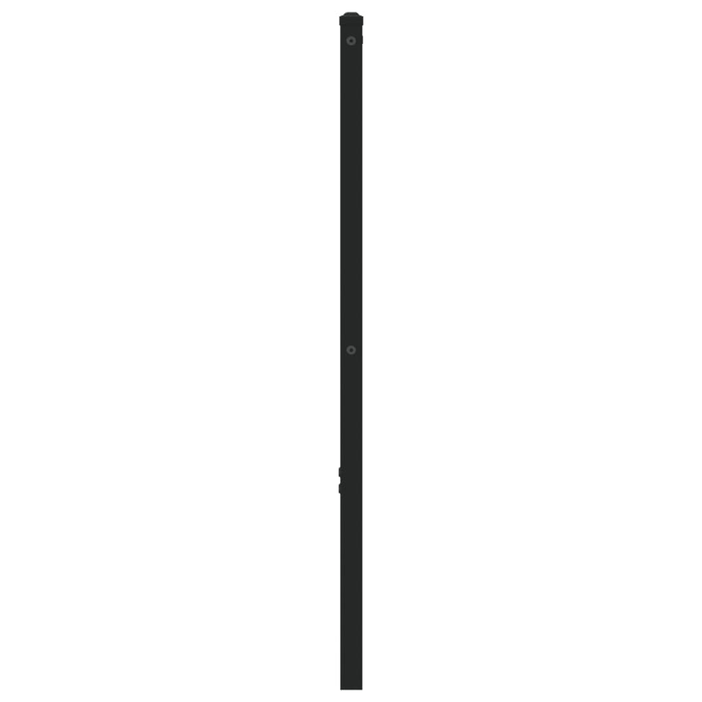 Vervangend hoofdbord 90 cm ijzer en bewerkt hout gerookt eikenkleurig is nu te koop bij PeponiXL, paradijselijk wonen!