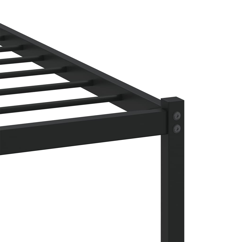 Bedframe met hoofdbord zonder matras bruin eikenkleur 90x190 cm is nu te koop bij PeponiXL, paradijselijk wonen!