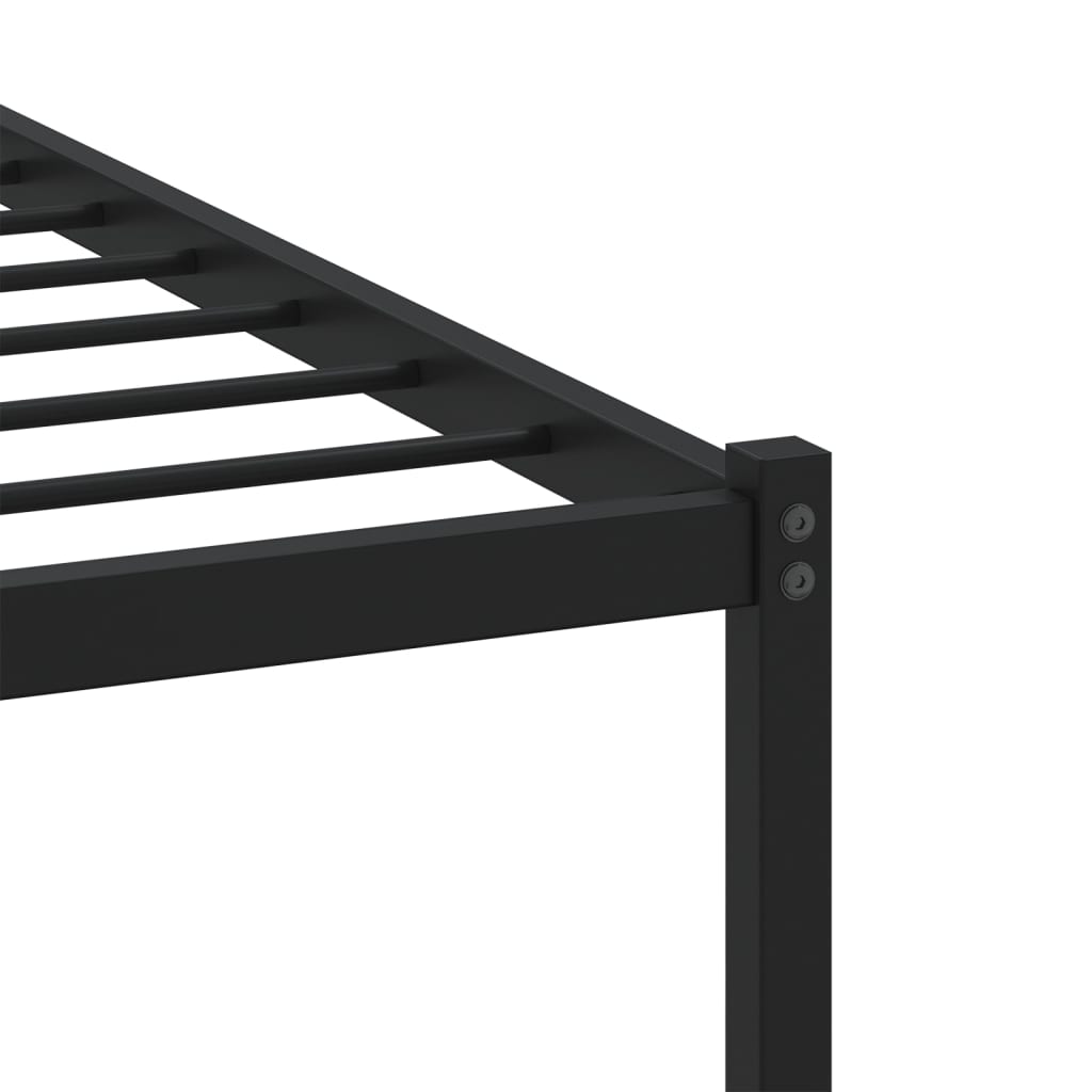 Bedframe met hoofdbord zonder matras bruin eiken 100x200 cm is nu te koop bij PeponiXL, paradijselijk wonen!