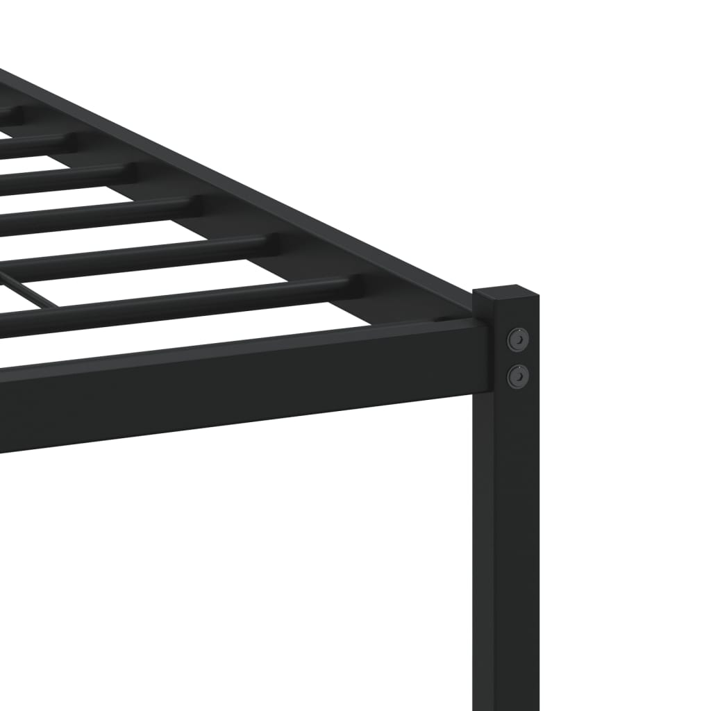 Bedframe met hoofdbord zonder matras bruin eiken 120x200 cm is nu te koop bij PeponiXL, paradijselijk wonen!