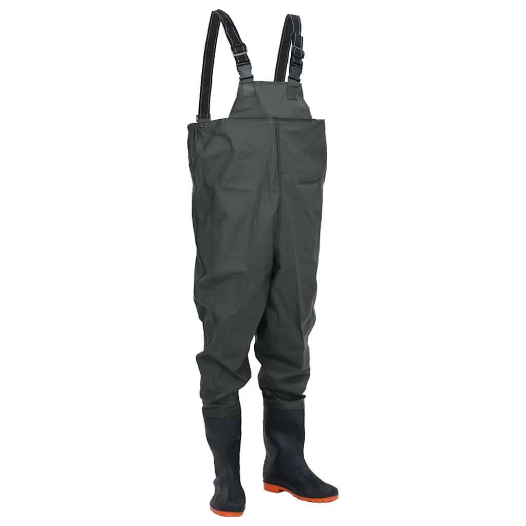 Waadpak met laarzen maat 38 donkergroen is nu te koop bij PeponiXL, paradijselijk wonen!