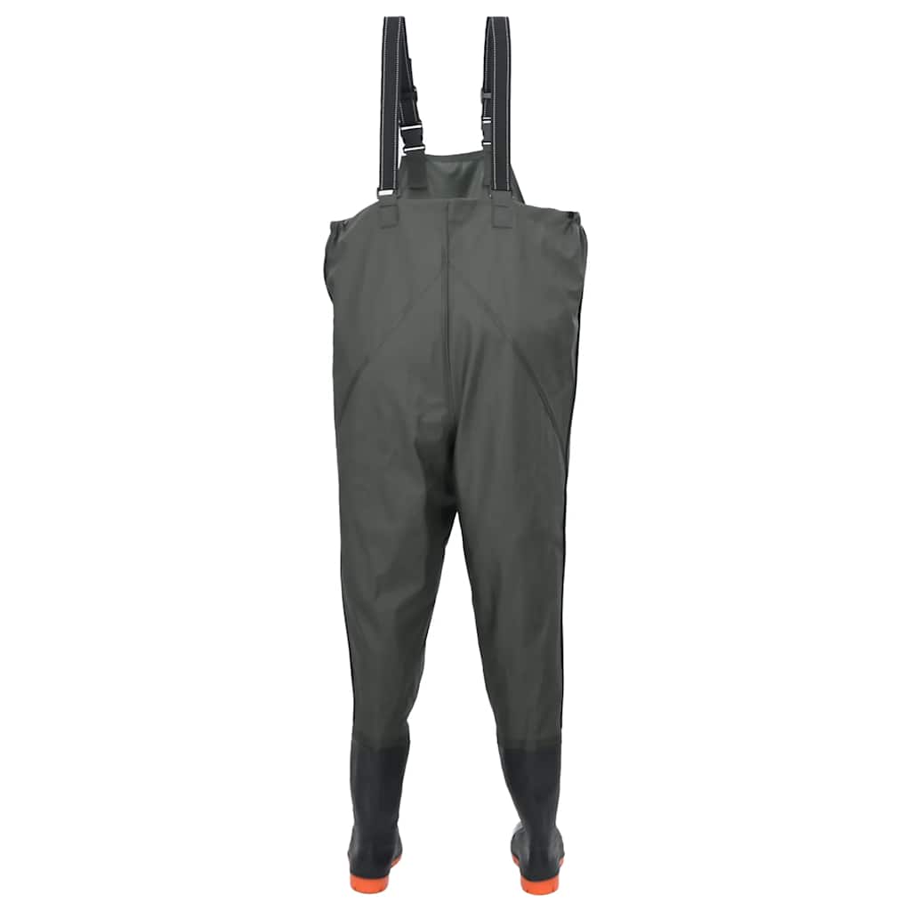 Waadpak met laarzen maat 39 donkergroen is nu te koop bij PeponiXL, paradijselijk wonen!