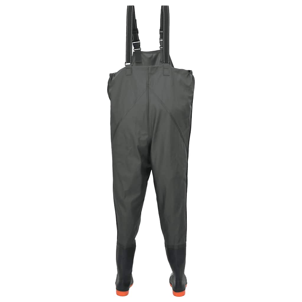 Waadpak met laarzen maat 42 donkergroen is nu te koop bij PeponiXL, paradijselijk wonen!