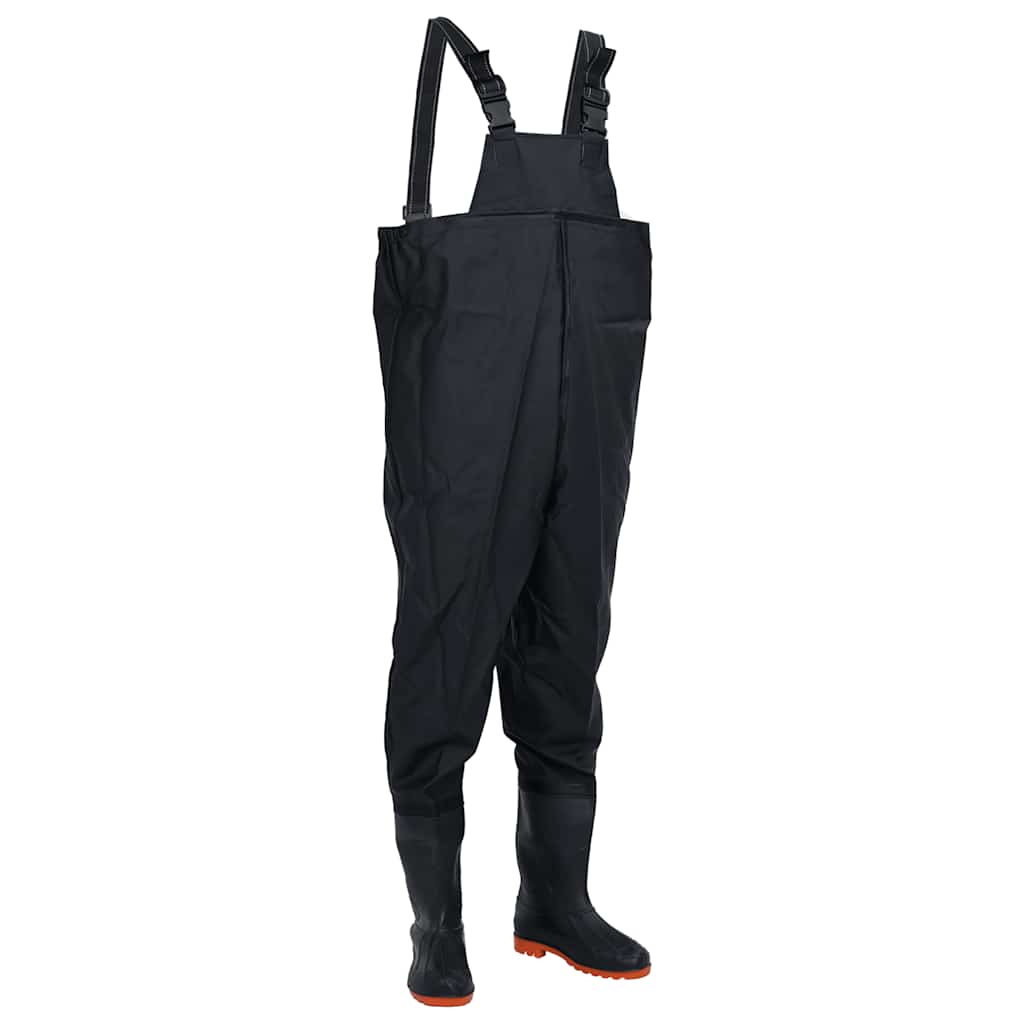 Waadpak met laarzen maat 38 zwart is nu te koop bij PeponiXL, paradijselijk wonen!