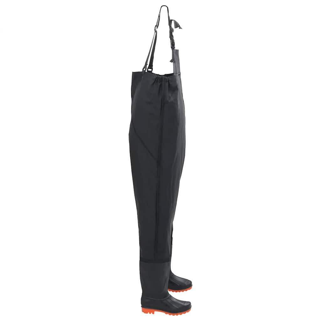 Waadpak met laarzen maat 38 zwart is nu te koop bij PeponiXL, paradijselijk wonen!