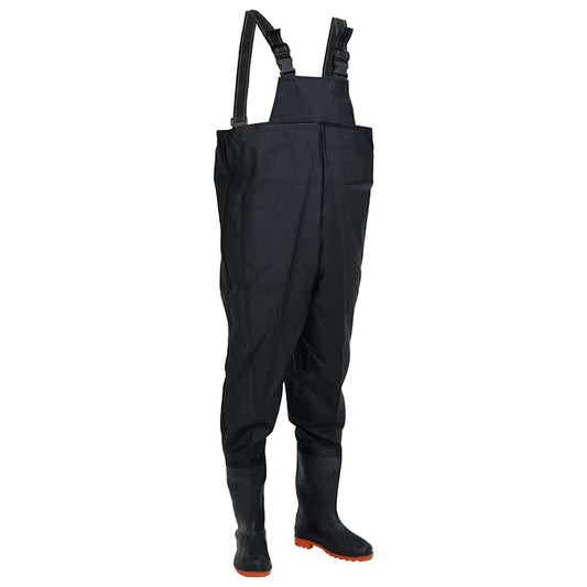 Waadpak met laarzen maat 39 zwart is nu te koop bij PeponiXL, paradijselijk wonen!