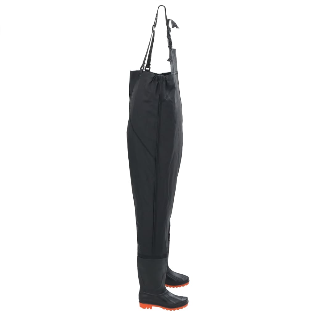 Waadpak met laarzen maat 39 zwart is nu te koop bij PeponiXL, paradijselijk wonen!