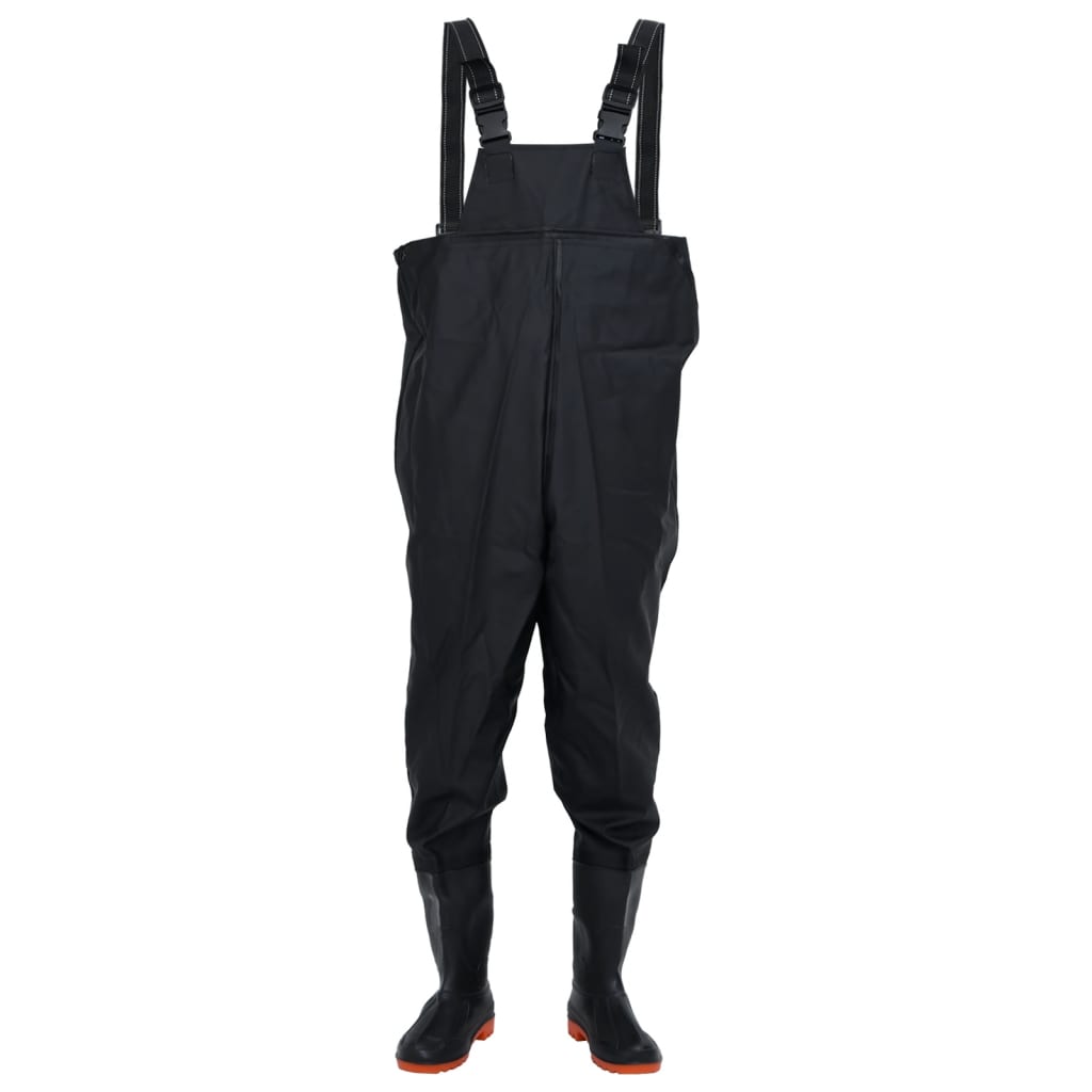 Waadpak met laarzen maat 40 zwart is nu te koop bij PeponiXL, paradijselijk wonen!
