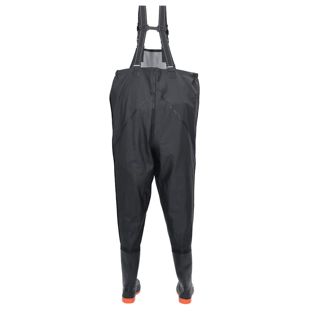 Waadpak met laarzen maat 41 zwart is nu te koop bij PeponiXL, paradijselijk wonen!
