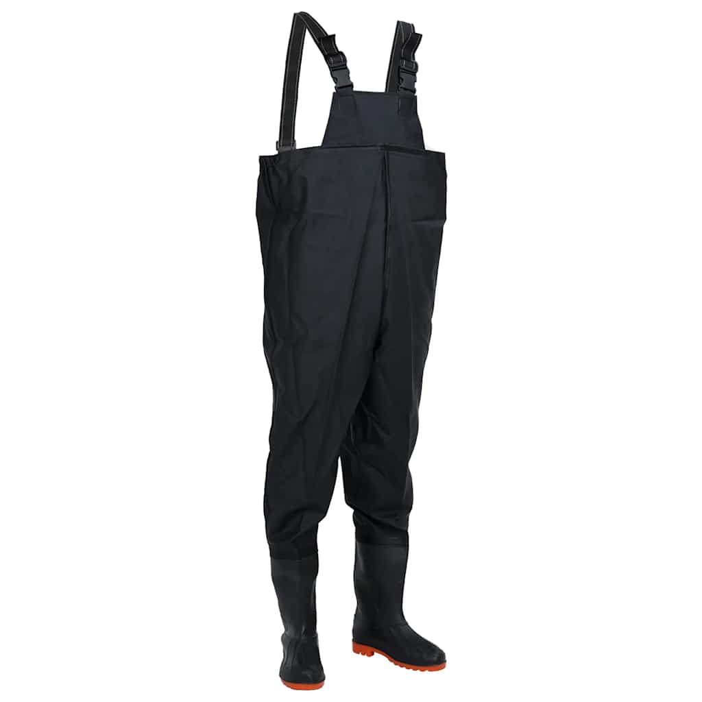 Waadpak met laarzen maat 42 zwart is nu te koop bij PeponiXL, paradijselijk wonen!