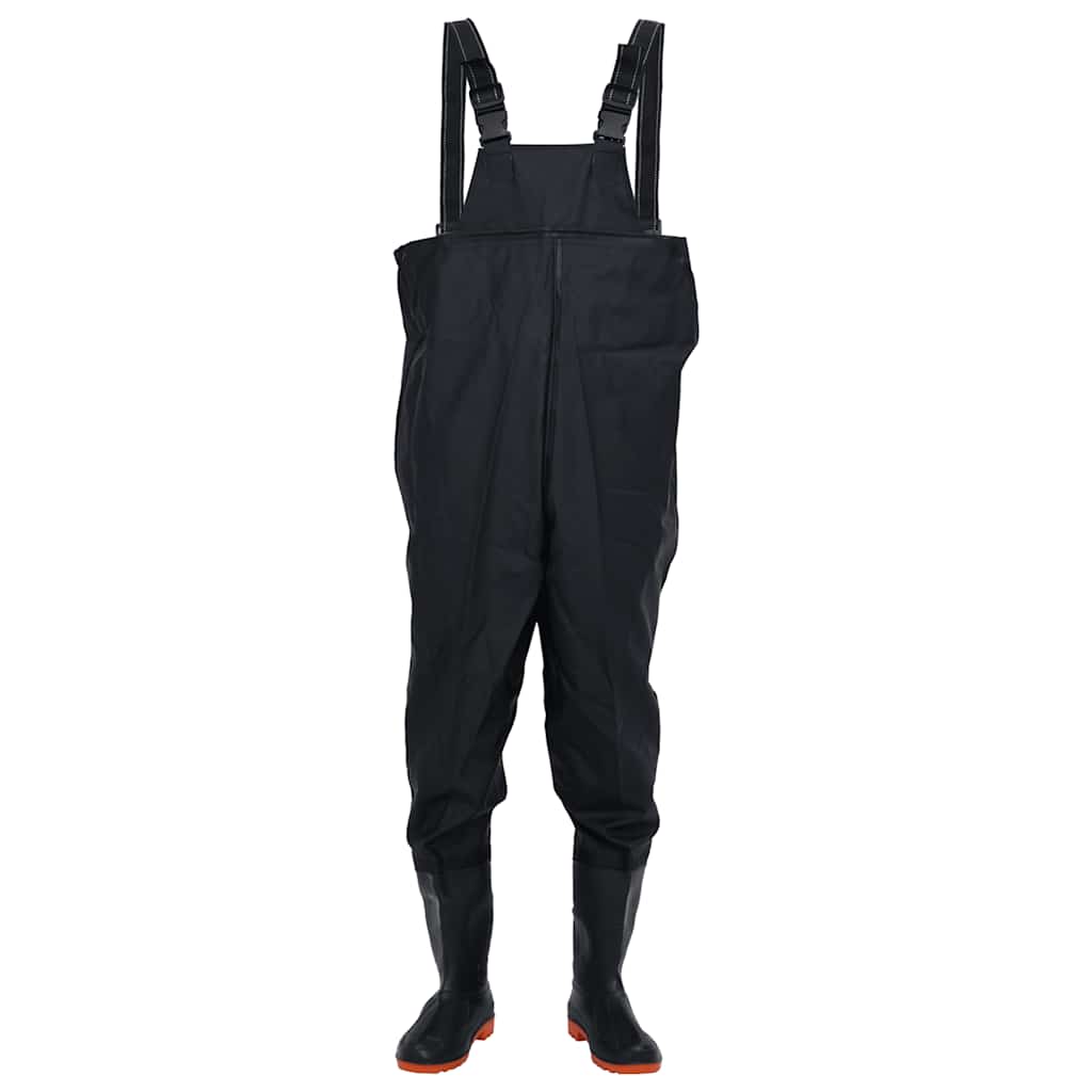 Waadpak met laarzen maat 42 zwart is nu te koop bij PeponiXL, paradijselijk wonen!