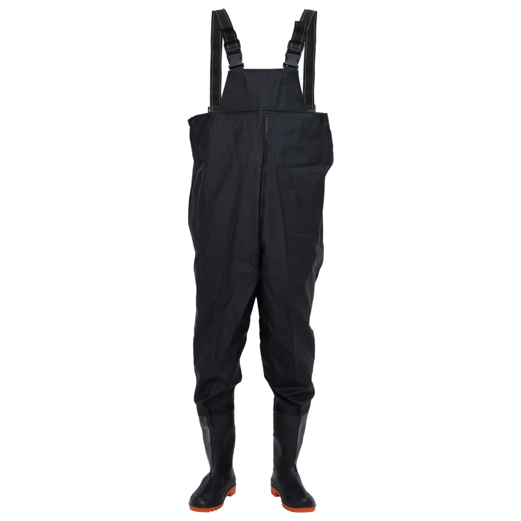 Waadpak met laarzen maat 43 zwart is nu te koop bij PeponiXL, paradijselijk wonen!
