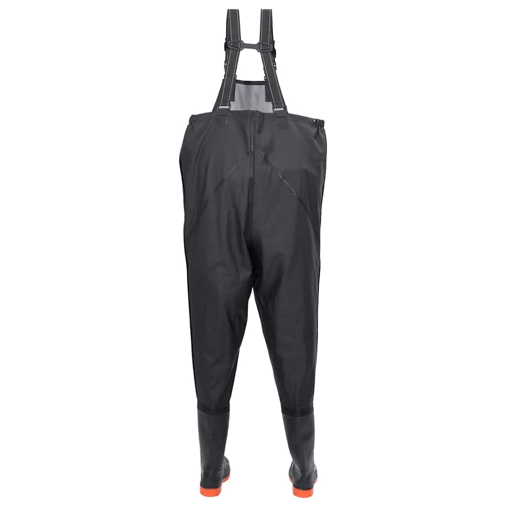 Waadpak met laarzen maat 44 zwart is nu te koop bij PeponiXL, paradijselijk wonen!