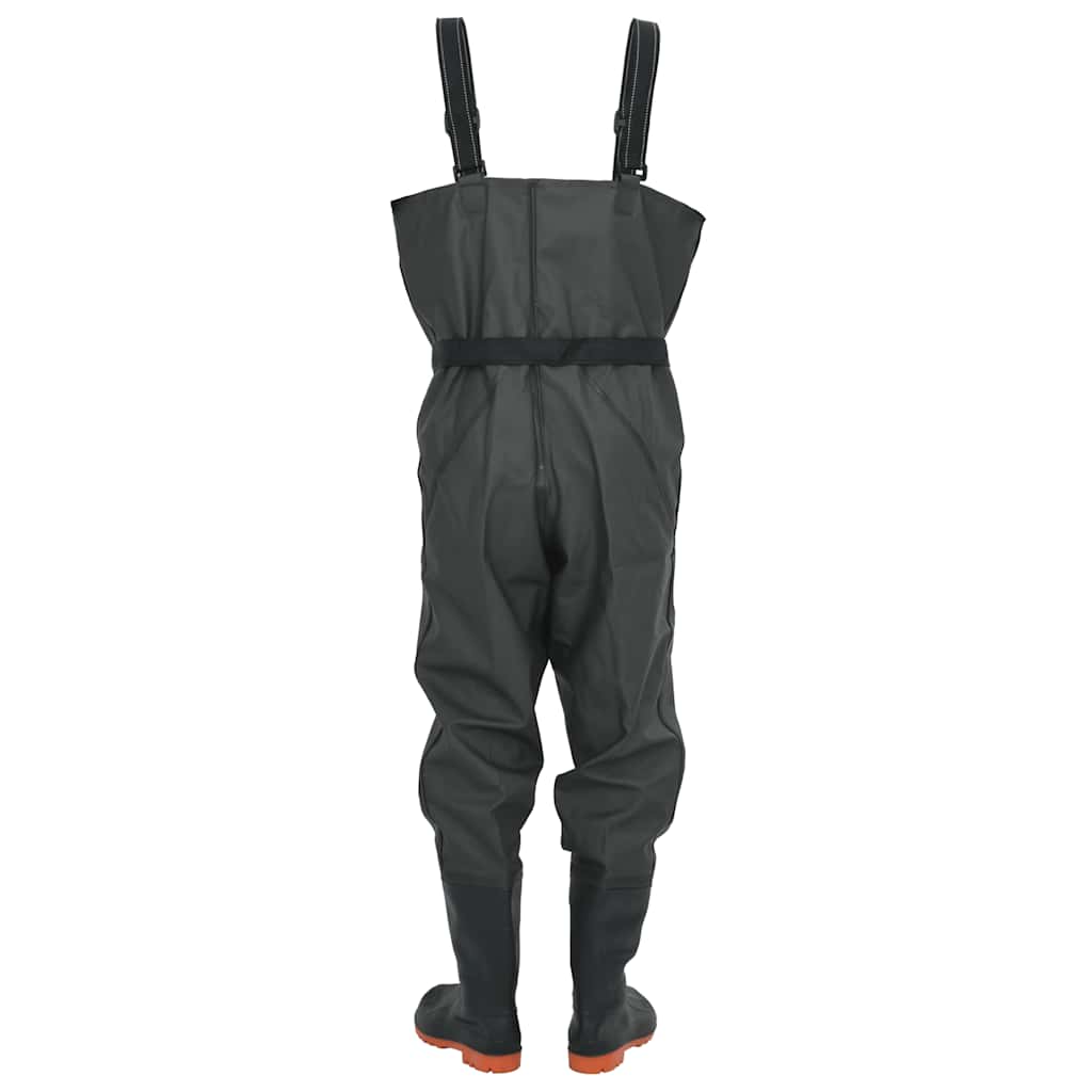 Waadpak met laarzen en riem maat 41 donkergroen is nu te koop bij PeponiXL, paradijselijk wonen!