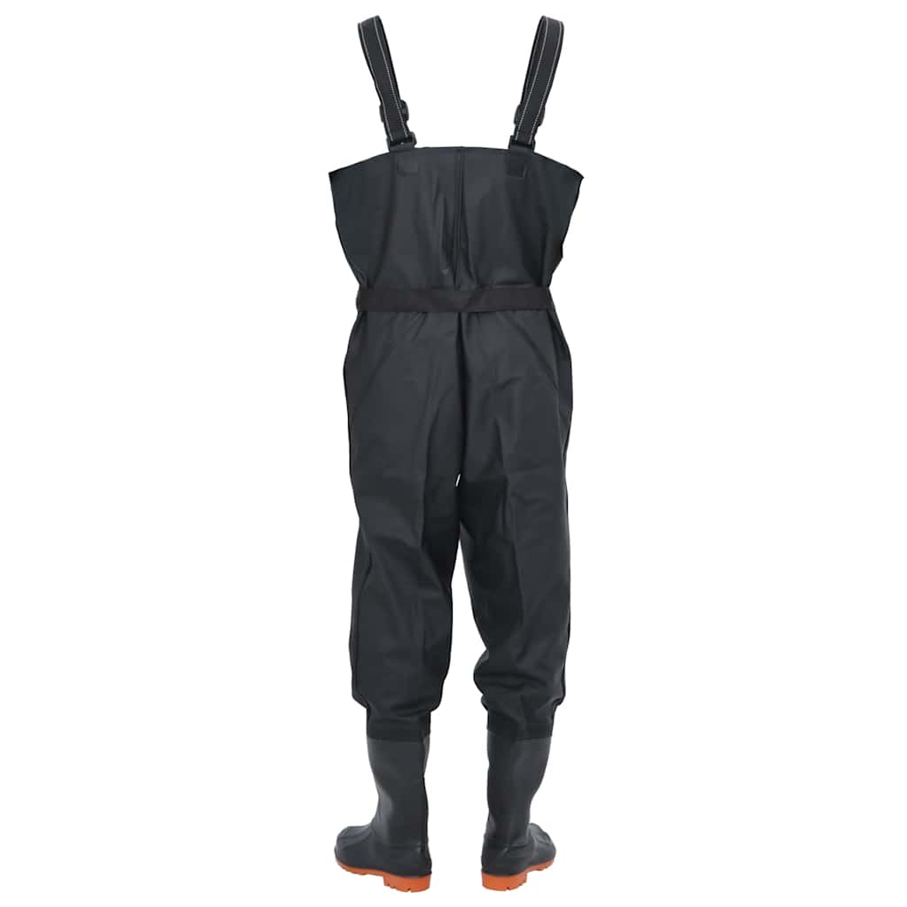Waadpak met laarzen en riem maat 38 zwart is nu te koop bij PeponiXL, paradijselijk wonen!