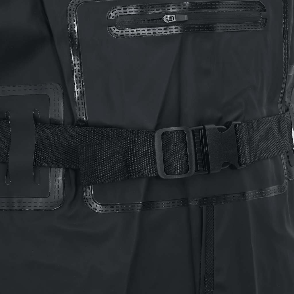 Waadpak met laarzen en riem maat 38 zwart is nu te koop bij PeponiXL, paradijselijk wonen!