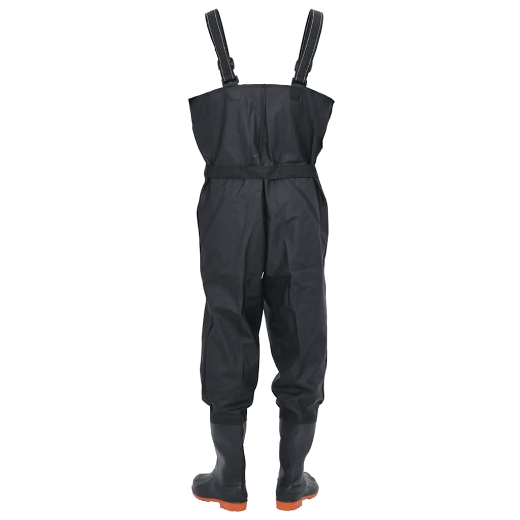 Waadpak met laarzen en riem maat 39 zwart is nu te koop bij PeponiXL, paradijselijk wonen!