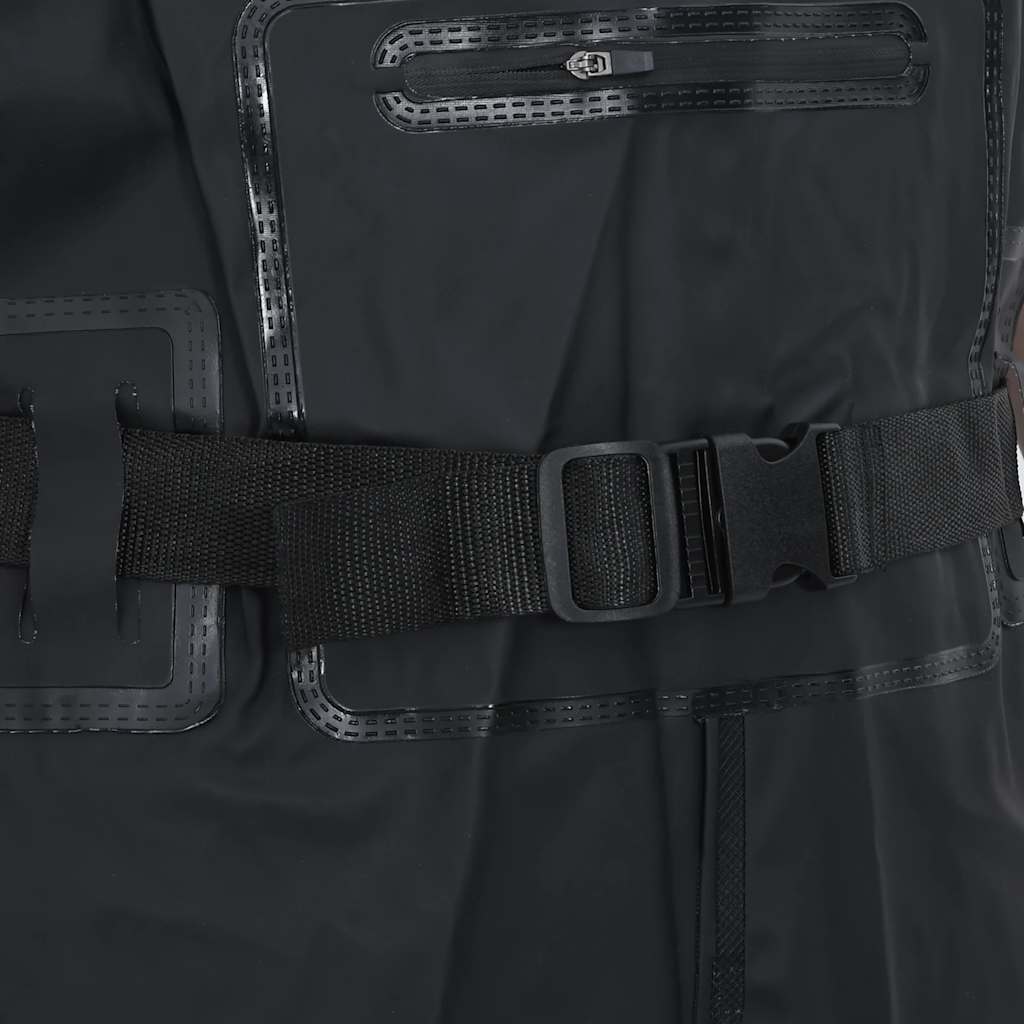 Waadpak met laarzen en riem maat 40 zwart is nu te koop bij PeponiXL, paradijselijk wonen!