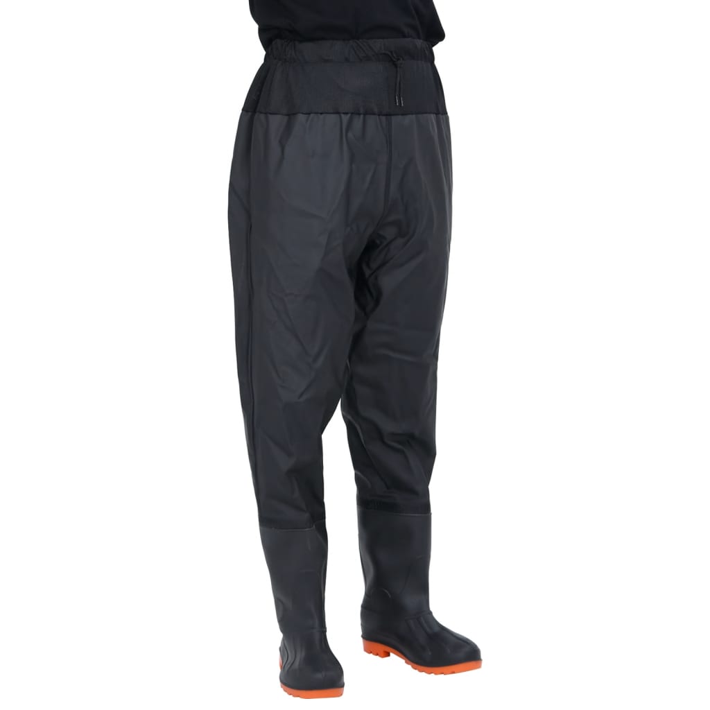 Waadpak met laarzen maat 39 zwart is nu te koop bij PeponiXL, paradijselijk wonen!